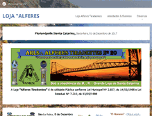 Tablet Screenshot of alferes20.net